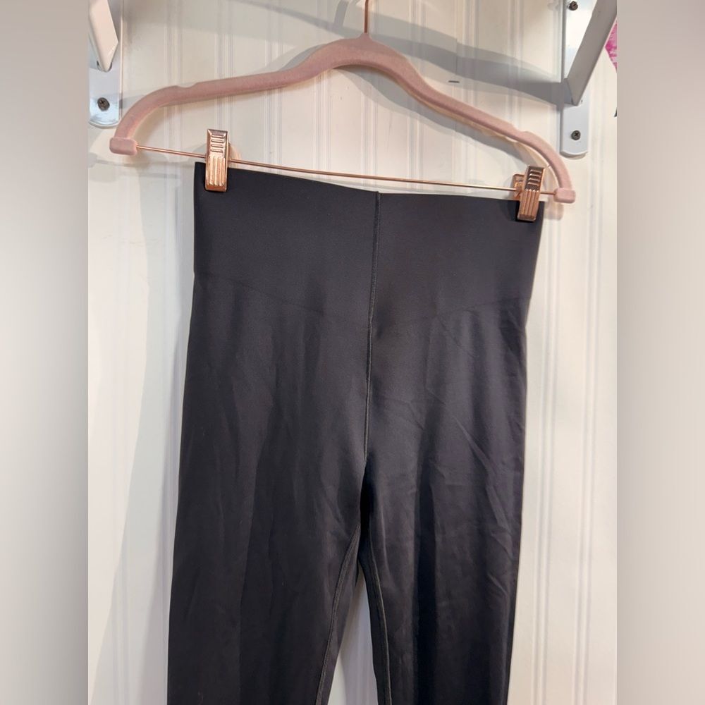 Savage x Fenty‎ Leggings High waist black Stretch Pink Stripe Sz S - Picture 3 of 7